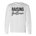 Raising Gentlemen Cute Long Sleeve T-Shirt T-Shirt Gifts ideas
