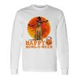 Rhodesian Ridgeback Dog Halloween Happy Howl-O-Ween Long Sleeve T-Shirt T-Shirt Gifts ideas