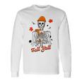 Skeleton It’S Fall Y’All Thanksgiving Funny Autumn Halloween Unisex Long Sleeve Gifts ideas