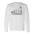 Texas Neanderthal Thinking Unisex Long Sleeve Gifts ideas