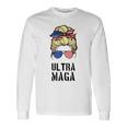 Ultra Mega Messy Bun 2022 Trump Republicans Conservatives Unisex Long Sleeve Gifts ideas