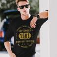 1961 September Birthday 1961 September Limited Edition Long Sleeve T-Shirt Gifts for Him