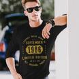 1986 September Birthday 1986 September Limited Edition Long Sleeve T-Shirt Gifts for Him