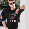 4Th Of July American Flag Dad Long Sleeve T-Shirt T-Shirt Gifts for Him