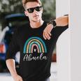 Abuela Rainbow For Matching Birthday Long Sleeve T-Shirt T-Shirt Gifts for Him