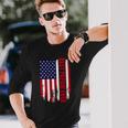 Best Papaw Ever Us Flag Patriotic 4Th Of July American Flag Long Sleeve T-Shirt T-Shirt Gifts for Him