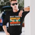 Best Tiger Dad Ever Happy Fathers Day V2 Long Sleeve T-Shirt Gifts for Him