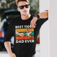 Best Tiger Dad Ever Long Sleeve T-Shirt Gifts for Him
