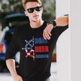Boat Beer Freedom Nautical Boating 4Th Of July Boaters Long Sleeve T-Shirt Gifts for Him