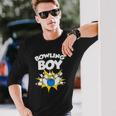 Bowling For Cool Bowler Boys Birthday Party Long Sleeve T-Shirt Gifts for Him