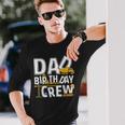 Construction Dad Birthday Crew Party Worker Dad Long Sleeve T-Shirt Gifts for Him