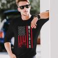 Cool Welding Us Flag Art For Welder Welding Lover Long Sleeve T-Shirt T-Shirt Gifts for Him