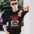 Dad Of Birthday Princess Roller Skating Derby Roller Skate Long Sleeve T-Shirt Gifts for Him