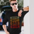 Dada Daddy Dad Bruh Fathers Day Long Sleeve T-Shirt Gifts for Him