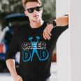 Father Cheerleading From Cheerleader Daughter Cheer Dad V3 Long Sleeve T-Shirt Gifts for Him