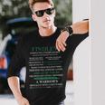 Findley Name Findley Completely Unexplainable Long Sleeve T-Shirt Gifts for Him