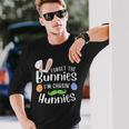 Forget The Bunnies Im Chasing Hunnies Funny Boys Easter Gift Unisex Long Sleeve Gifts for Him