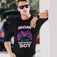 Gamer Mom Of The Birthday Boy Matching Gamer Long Sleeve T-Shirt Gifts for Him