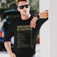 Grooms Name Grooms Facts Long Sleeve T-Shirt Gifts for Him