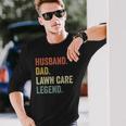 Lawn Mowing Lawn Care Stuff Vintage Retro Long Sleeve T-Shirt T-Shirt Gifts for Him