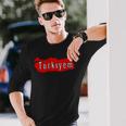 M Turkey Flag Futball Turkish Soccer 9 Shirt Unisex Long Sleeve Gifts for Him