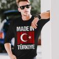 Made In Turkey Flag Turkish 8 Shirt Unisex Long Sleeve Gifts for Him