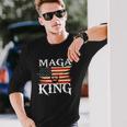 Maga King American Patriot Trump Maga King Republican Long Sleeve T-Shirt T-Shirt Gifts for Him