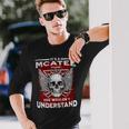 Mcatee Name Shirt Mcatee Name V3 Long Sleeve T-Shirt Gifts for Him