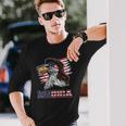Merica American Bald Eagle Mullet Long Sleeve T-Shirt T-Shirt Gifts for Him