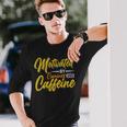 Motivated By Caffeine And Canine 803 Trending Shirt Unisex Long Sleeve Gifts for Him