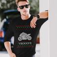 Motorcycle Ugly Christmaser Xmas 471 Shirt Unisex Long Sleeve Gifts for Him