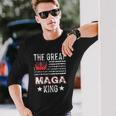 Old The Great Maga King Ultra Maga Retro Us Flag Long Sleeve T-Shirt T-Shirt Gifts for Him