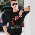 Platinum Jubilee 2022 Union Jack For & Jubilee Teapot Long Sleeve T-Shirt Gifts for Him
