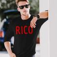 Rico Puerto Rico Three Part Combo Part 3 Puerto Rican Pride Long Sleeve T-Shirt T-Shirt Gifts for Him