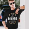 Ridings Name Ridings Premium Quality Long Sleeve T-Shirt Gifts for Him