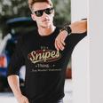 Snipes Shirt Personalized Name Shirt Name Print Shirts Shirts With Name Snipes Long Sleeve T-Shirt Gifts for Him