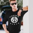 Virginia Beach Commonwealth Of Virginia Long Sleeve T-Shirt T-Shirt Gifts for Him