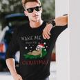 Wake Me Up When Its Christmas 820 Shirt Unisex Long Sleeve Gifts for Him