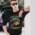 Weekend Forecast Camping With A Good 15 Shirt Unisex Long Sleeve Gifts for Him