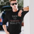 Welcome Back To School Silly 482 Shirt Unisex Long Sleeve Gifts for Him