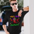Whos Your Crawdaddymardi Gras Parade 2022 Ver2 Long Sleeve T-Shirt T-Shirt Gifts for Him