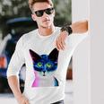 Cat Avatar Unisex Long Sleeve Gifts for Him