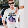 Ddg - 41 Hmas Brisbane Unisex Long Sleeve Gifts for Him