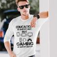 Funny Kids Gaming Unisex Long Sleeve Gifts for Him