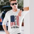 Funny Ultra Maga Vintage American Flag Ultramaga Retro Unisex Long Sleeve Gifts for Him