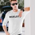 I Axlotl Questions Cute Axlotl V4 Unisex Long Sleeve Gifts for Him