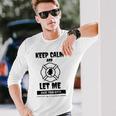 Keep Calm And Let Me Save Your Kitty Unisex Long Sleeve Gifts for Him