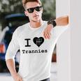 I Love Trannies Heart Car Lovers Long Sleeve T-Shirt T-Shirt Gifts for Him