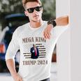 Mega King Mega King Trump 2024 Donald Trump Long Sleeve T-Shirt T-Shirt Gifts for Him