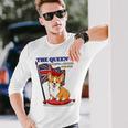 The Queen’S Platinum Jubilee 1952-2022 Corgi Union Jack Long Sleeve T-Shirt Gifts for Him